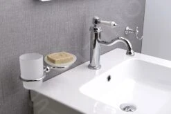 Sapho Diamond - Zeepschaal, Glas, Chroom 1317-04 -Thuis-Badkamer f2e8972b0285aea138fc1430