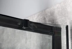 Gelco Sigma - Douchehoek 100x80 Cm, R550, Mat Zwart/helder Glas GS1080B -Thuis-Badkamer fea83b0b8dc4bd1eb02983de