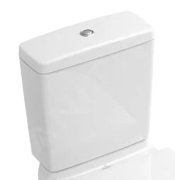 Villeroy & Boch O.novo - Stortbak Voor Staande Toiletpot, Met Zijaansluiting, Alpine Wit 5760S101